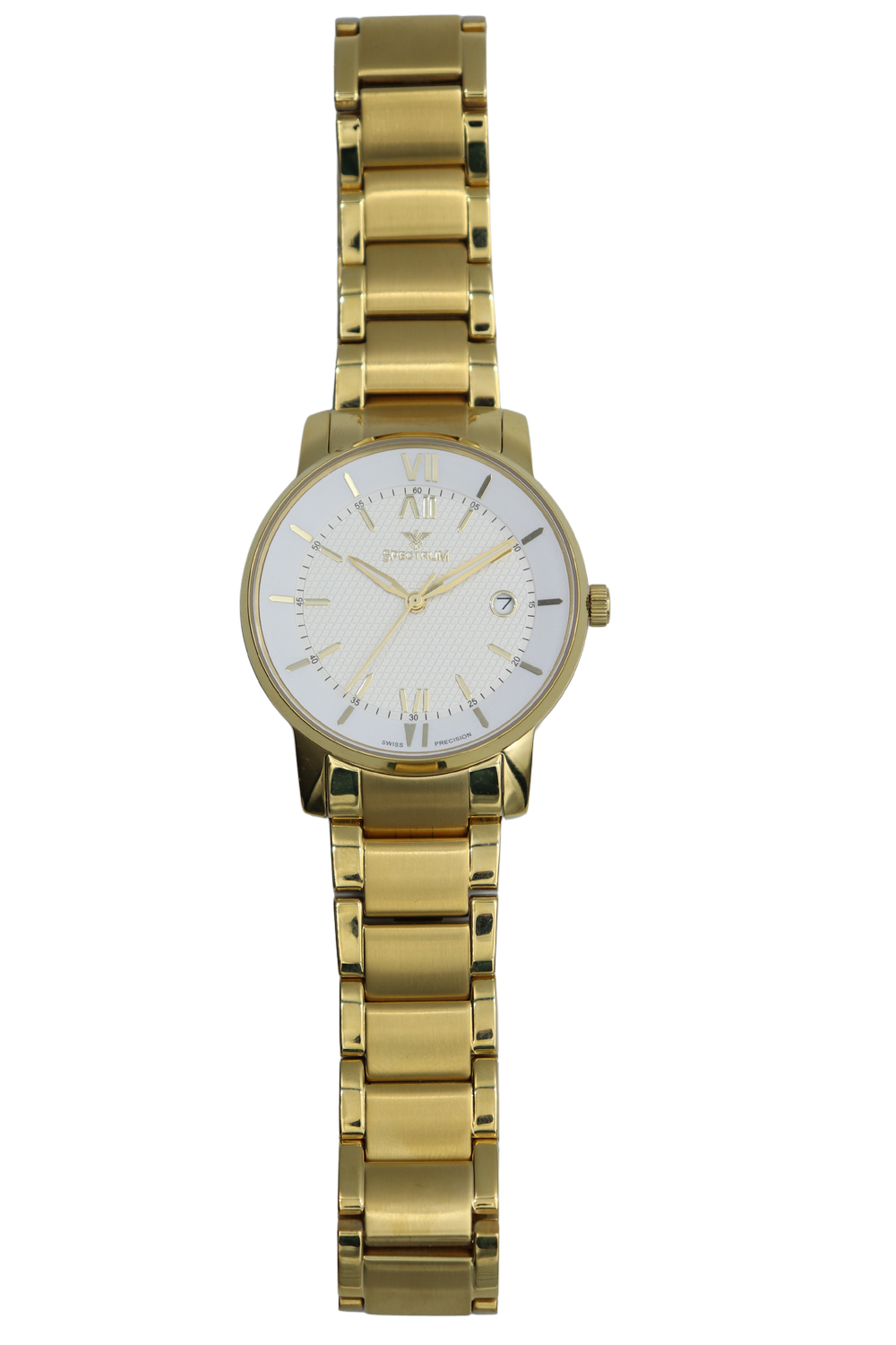 Challenger Stainless Steel Men's Gold Watch - S12547M-2 — Spectrum